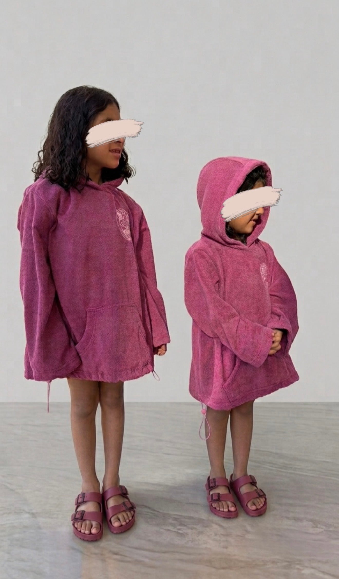 Kids hoodie towel