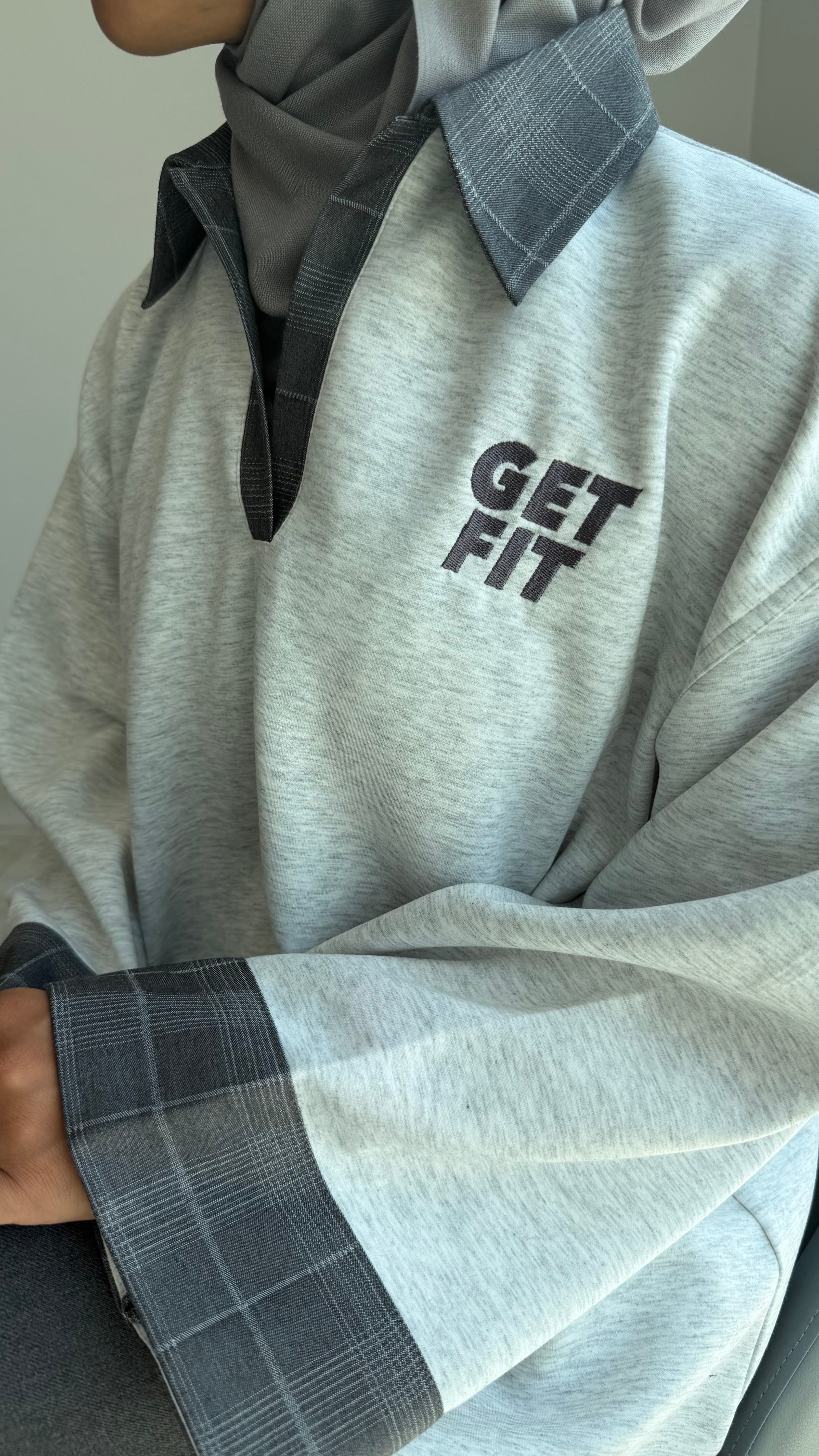 varsity boxy long sleeve tshirt