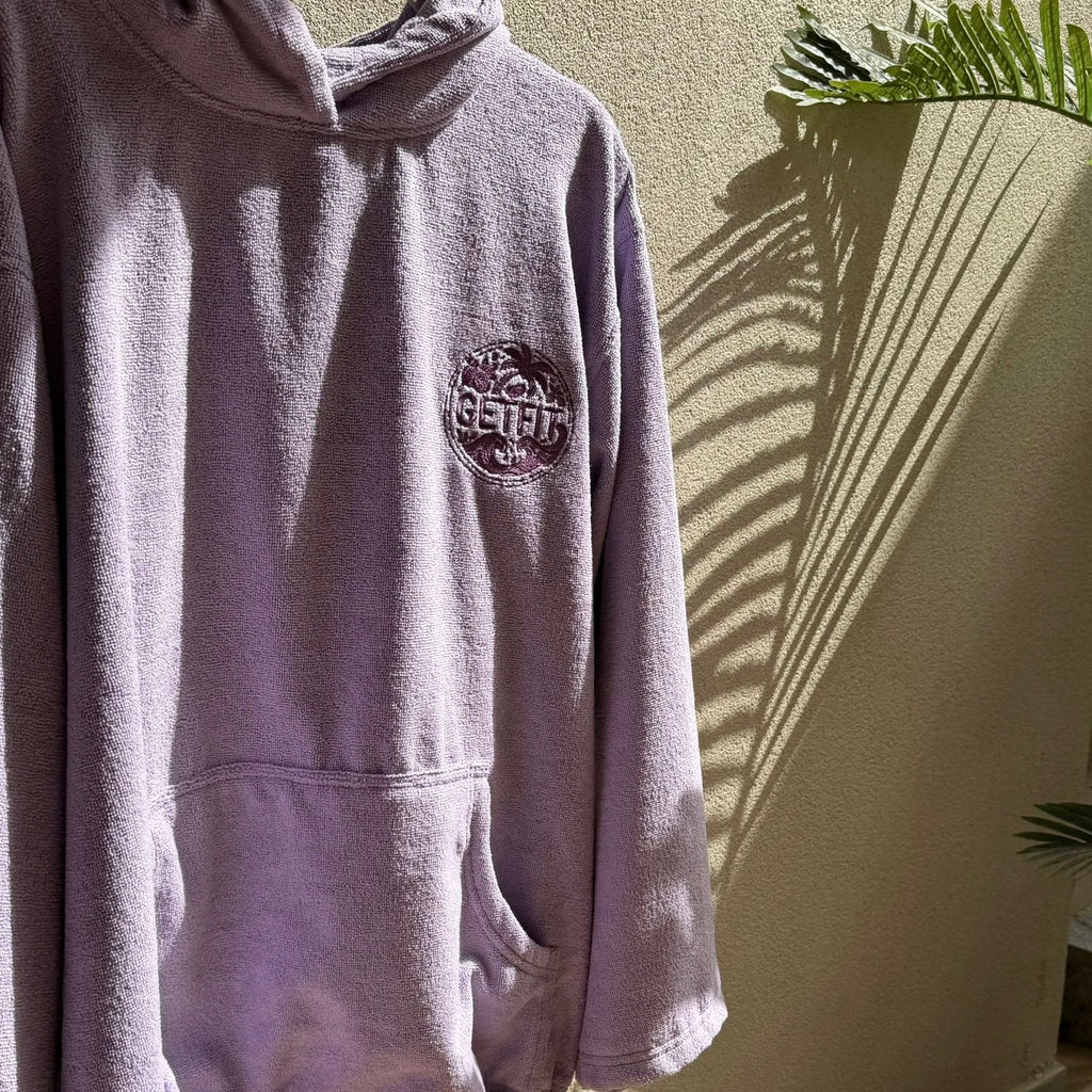 Purple towel