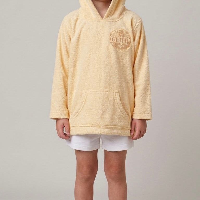Kids hoodie towel