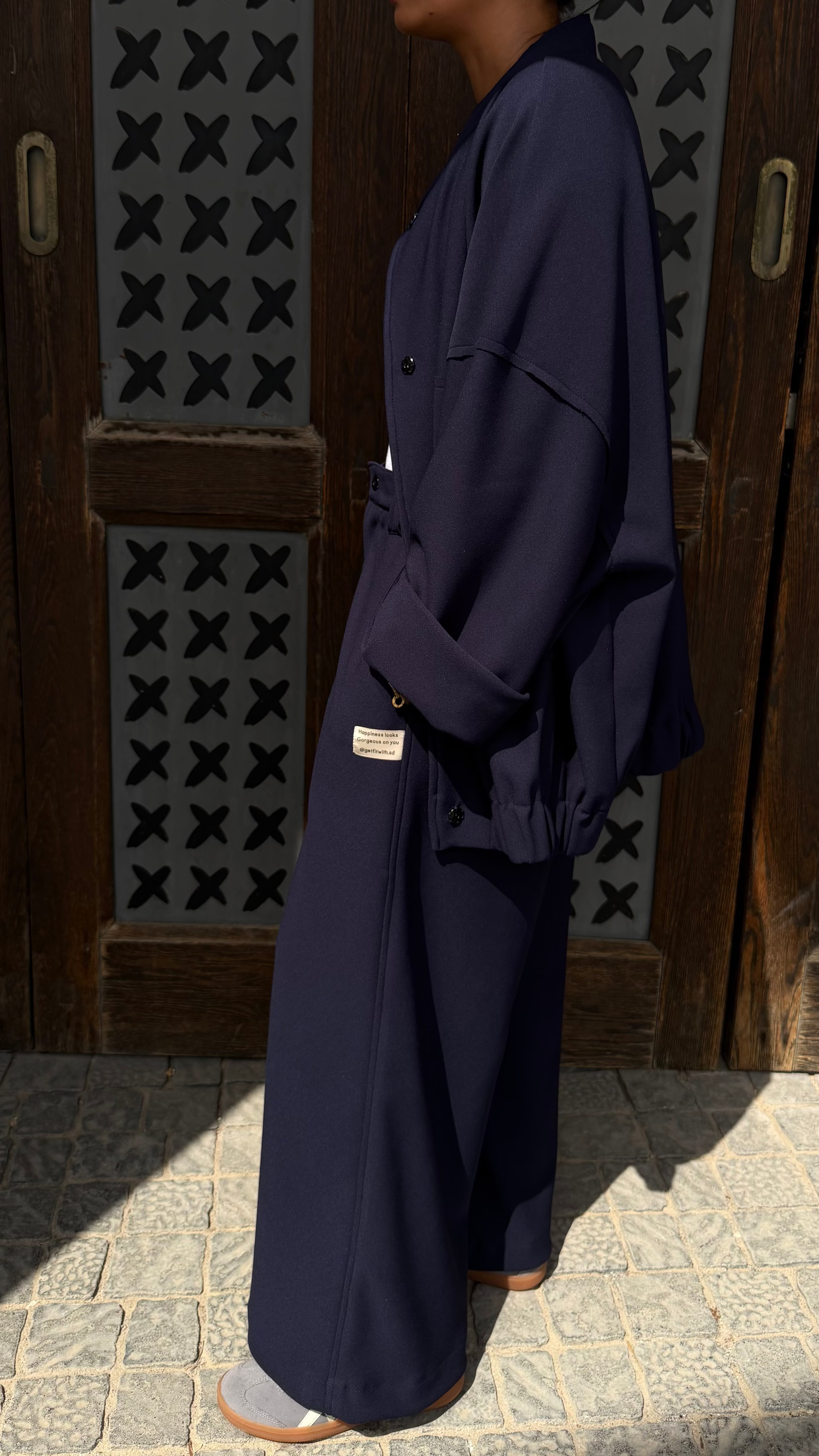 navy blue set