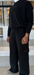 black training set